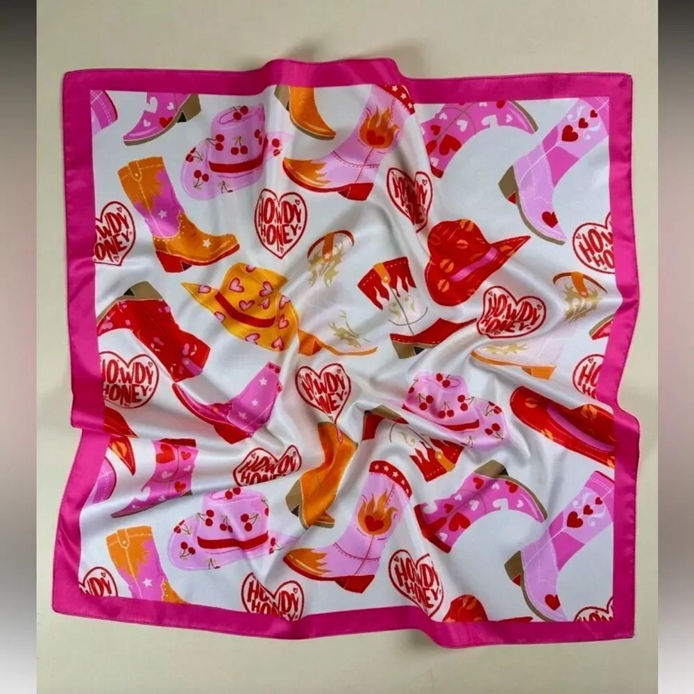Western Print Scarf P68